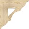 Ekena Millwork Legacy Traditional Rough Sawn Bracket w/ Offset Brace, Douglas Fir, 8"W x 22"D x 22"H BKT0806X22X22LEC01RDF - alternate 2